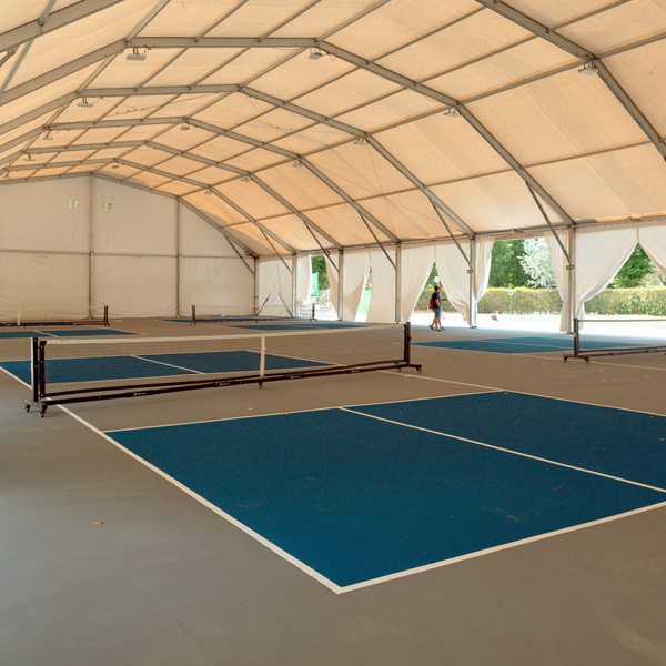 Pistas indoor de Pickleball del Club Deportivo Somontes